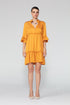 Cyrus3/4 Sleeve Mini Dress With Frill Detail